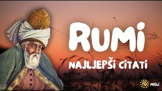 Rumi Najljepši Citati i Mudre Misli [upl. by Norac]