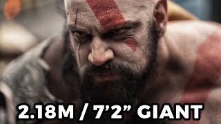 BIGGEST KRATOS ever Created 218m72 The Dutch Giant God of War [upl. by Idelia74]