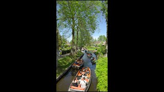 Giethoorn The Netherlands Full video on my channel  shorts [upl. by Vince]