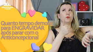 QUANTO TEMPO DEMORA PARA ENGRAVIDAR APÓS PARAR COM PÍLULA ANTICONCEPCIONAL INJETÁVEL IMPLANTE DIU [upl. by Gearhart]