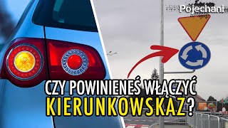 Kiedy włączyć KIERUNKOWSKAZ na rondzie  Pojechani 188 [upl. by Vada]