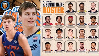 New York Knicks 2024 Summer League Roster BREAKDOWN 🔥 [upl. by Duyne]