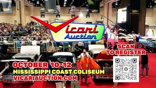 Biloxi 2024 Fall  Vicari Collector Car Auction  Oct 1012 2024 [upl. by Schild]