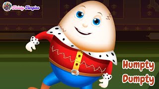 Humpty Dumpty Nursery Rhyme  Learn From Your Mistakes  Baby Cartoon [upl. by Phelia]