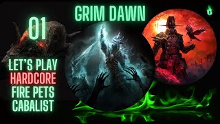 Grim Dawn  Beginners Fire Pets Cabalist  Episode 01 [upl. by Losyram]