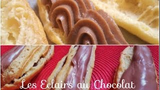 Délicieux éclairs au chocolat Recette Facile [upl. by Eeniffar7]