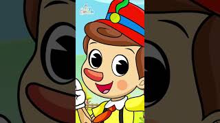 Pinocho Baila Shorts CancionesInfantiles ToyCantando [upl. by Eednim119]