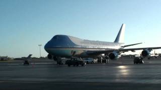 Air Force One at Hickam Air Force Base [upl. by Vadim]