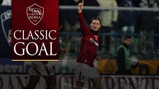 Classic Goal Totti v Empoli [upl. by Ojiram]