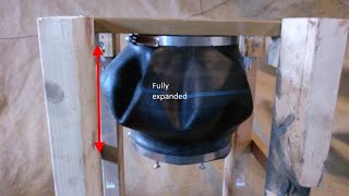 How to make a bellows  air pump DIY [upl. by Newo]