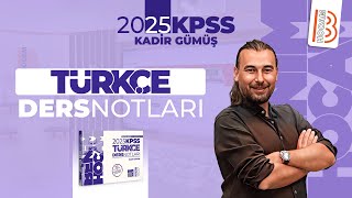 36 KPSS Türkçe  Paragraf  Kadir GÜMÜŞ  2025 [upl. by Negyam]