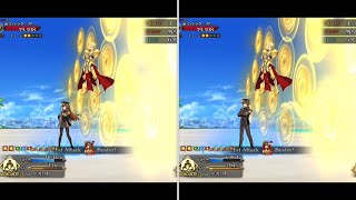 【FGO】Male vs Female Hakuno Kishinami Battle Animation Comparison  岸波白野男 vs 岸波白野女 [upl. by Styles]