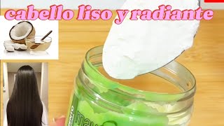 maizena y acondicionador para un cabello liso [upl. by Neyrb]