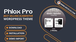 Phlox Pro – Elementor MultiPurpose WordPress Theme Download Installation and Demo Importer [upl. by Mcclain330]