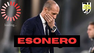 ESONERO ALLEGRI Riunione dURGENZA tra i vertici Bianconeri Decisione comunicata al Mister [upl. by Irma330]