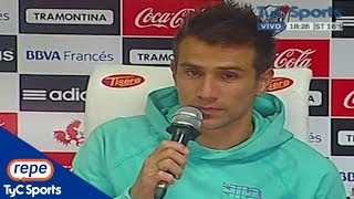 Leonardo Ponzio tras la eliminación de la Copa Sudamericana quotNo estuvimos a la alturaquot [upl. by Rivers]