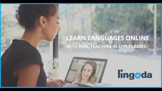 Review Online Language School  Lingoda [upl. by Llessur]