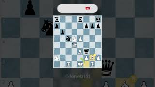 Queens Pawn Opening Horwitz Defense chess shorts [upl. by Gherardo]