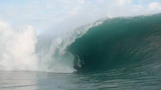 Biggest wave ever successfully ridden at Teahupoo [upl. by Marron]