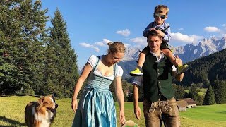 Felix Neureuther postet Familienfoto zu Matildas Taufe [upl. by Cerf]