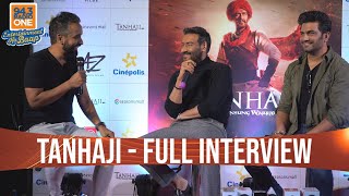 Tanhaji The Unsung Warrior  RJ Tarun One On One with Ajay Devgan amp Sharad Kelkar [upl. by Howlan]