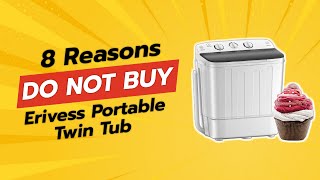 DONT BUY ERIVESS PORTABLE TWIN TUB BEFORE WATCHING THIS VIDEO 8 REASONS [upl. by Radcliffe]