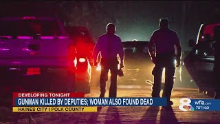 Armed Polk County man shot by deputies wife found dead in home after standoff sheriff says [upl. by Weylin220]