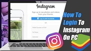 How To Login To Instagram on PC  Instagram Desktop Login [upl. by Eirbua]