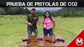 PRUEBA DE PISTOLAS DE CO2 [upl. by Llessur]