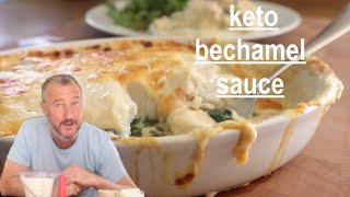 Keto Bechamel Sauce  Delicious Easy Creamy and Low Carb [upl. by Sacul425]