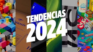 🔥 TOP 10 Tendencias de diseño gráfico del 2024  ilustración 3D fotografía web y más 🔥 [upl. by Ahsayn]