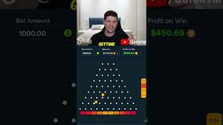 Spamming 1000 Plinko Balls plinko gambling stake gamble casino slots blackjack [upl. by Boy]