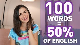 100 MOST COMMON ENGLISH WORDS  BEGINNER VOCABULARY [upl. by Emoryt]