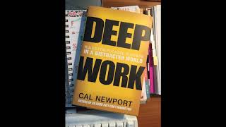 DEEP WORK RULES FOR FOCUSED SUCCESS IN DISTRACTED WORLD FULL AUDIOBOOK [upl. by Celia]