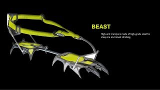 BEAST Crampon for Ice Climbing EN  EDELRID [upl. by Irrac]