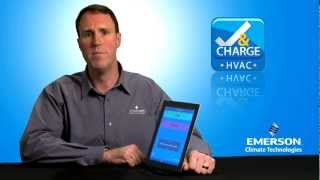 HVAC Check amp Charge™ Mobile App Demonstration [upl. by Okimik]