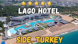 Lago Hotel Side  Side Turkey AllInclusive Resort [upl. by Thetes]