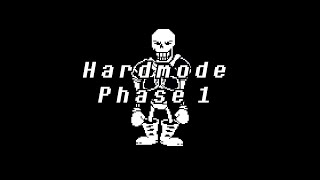 Disbelief Papyrus Hardmode  Phase 1 Animation [upl. by Navoj]