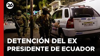 Rechazo internacional a la detención del ex vicepresidente de Ecuador en la embajada mexicana [upl. by Ladnor]