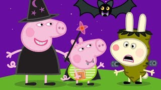 Halloween Party 🎃 Peppa Pig at Halloween 👻 Halloween Cartoons for Kids [upl. by Tisdale]