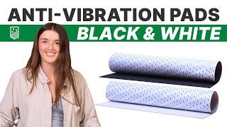 HOW TO Install AntiVibration Pads For Washing Machine Pans  Introducing WHITE Vibration Pads [upl. by Orlan]