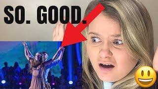 MY FAVORITE DANCE YET MACKENZIE ZIEGLER amp SAGE ROSEN DWTS “COLORS OF THE WIND” REACTION [upl. by Yates]