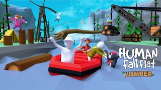 Human Fall Flat LUMBER Launch Trailer – OUT NOW on PC  Curve Games [upl. by Nyberg]