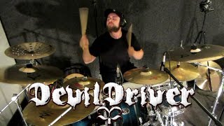 DevilDriver  The End Of The Line  Drum Cover [upl. by Eenwahs242]