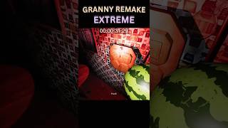 GRANNY REMAKE  EXTREME SPEEDRUN part 1  shorts [upl. by Nalniuq]