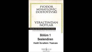 Sesli Kitap Yeraltından Notlar Bölüm 1 [upl. by Sabella]