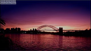 Beautiful scenes on our harbour as Sydney comes to life This is Sydney Harbour Australia LIVE Cam [upl. by Herzel651]