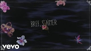 Aurélie Cabrel  Bref saimer Lyrics Video [upl. by Pollack]