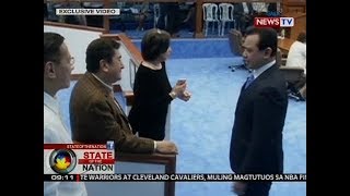 Sen Trillanes kinompronta raw si Usec Paras na nagkaso sa kaniya noon ng inciting to  SONA [upl. by Nennahs]