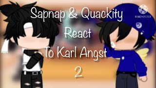 Sapnap and Quackity React To Karl Angst  2  DSMP  GC [upl. by Mor897]